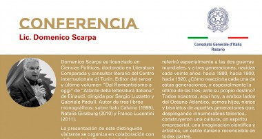 Conferencia de Lic. Domenico Scarpa